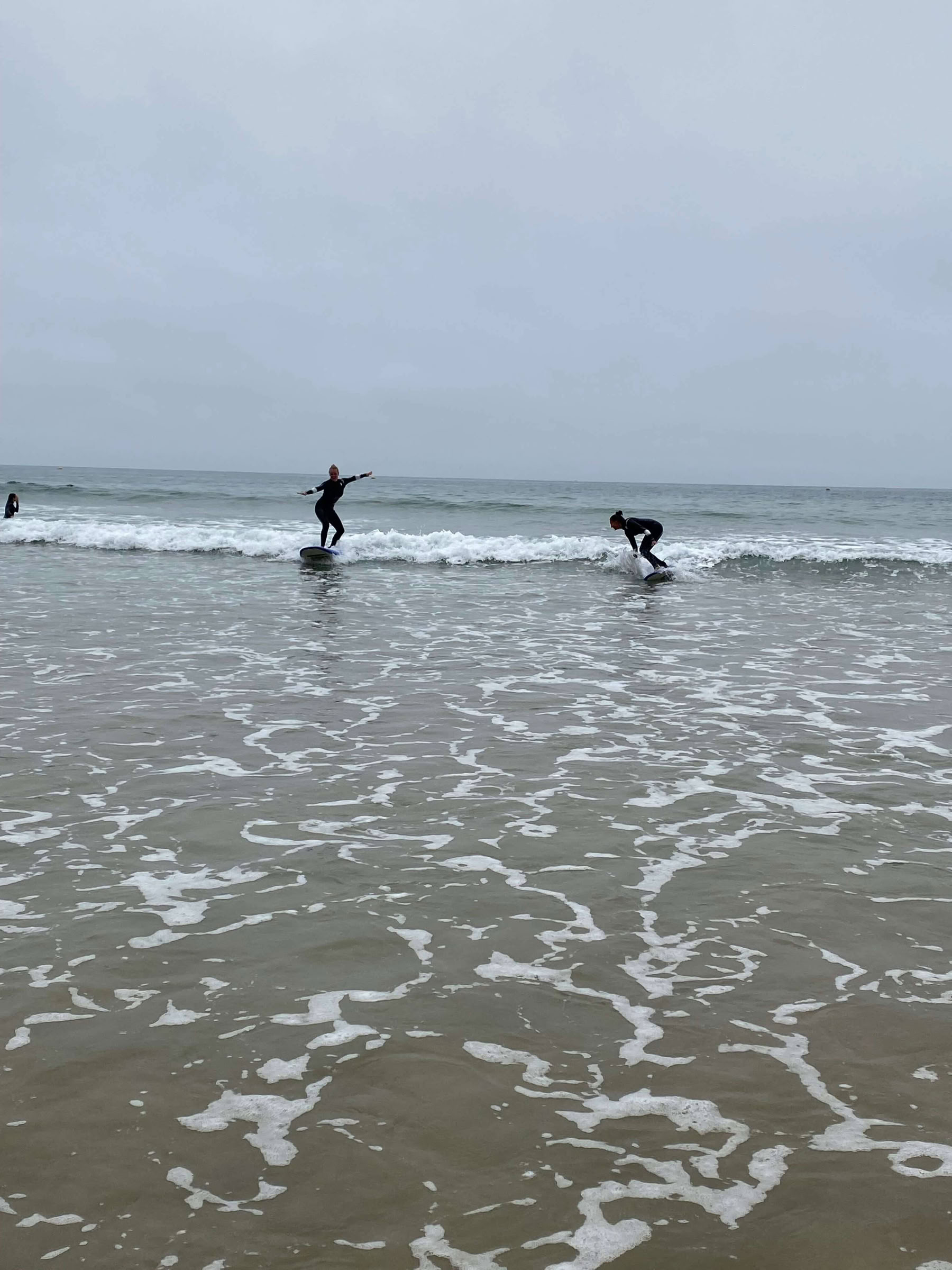 Coaching de surf pour débutants