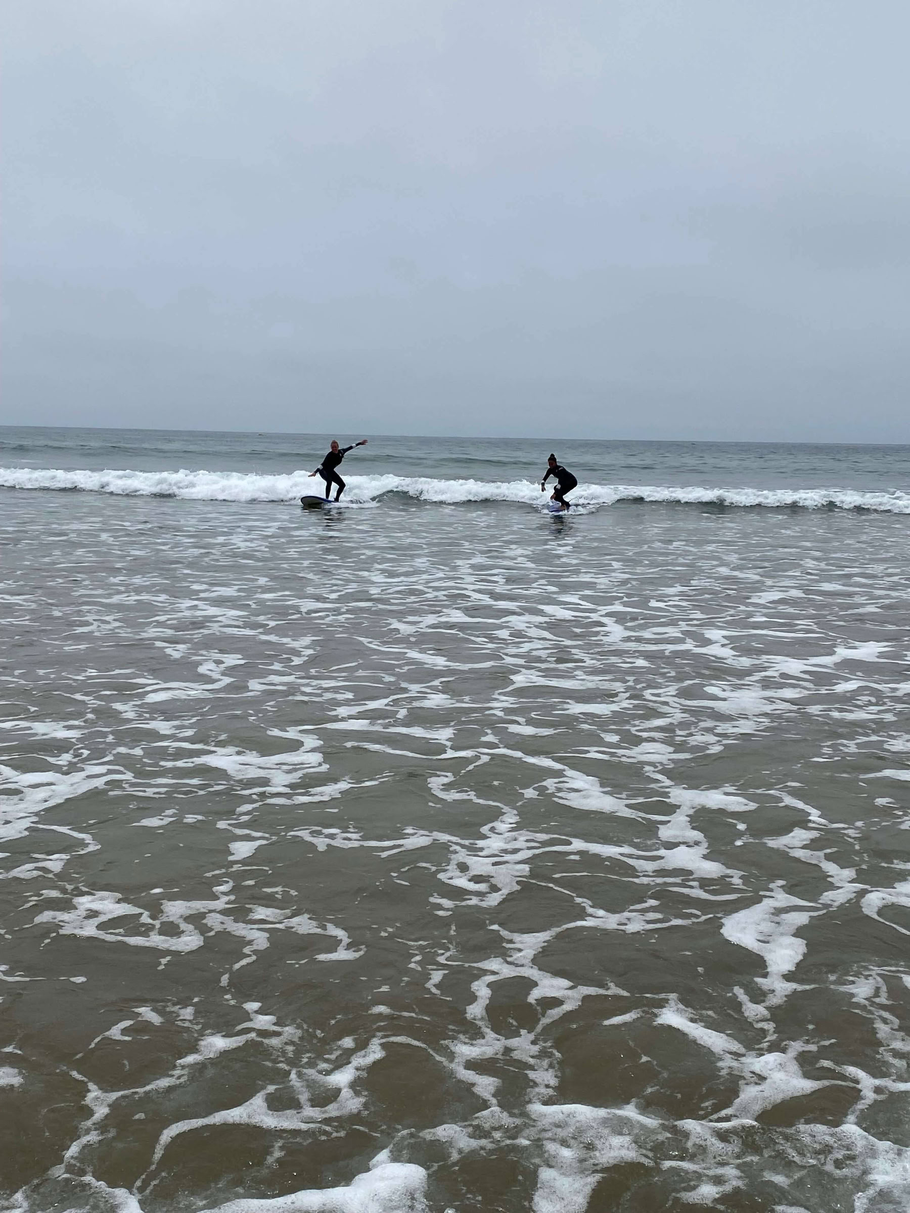 Coaching de surf pour débutants