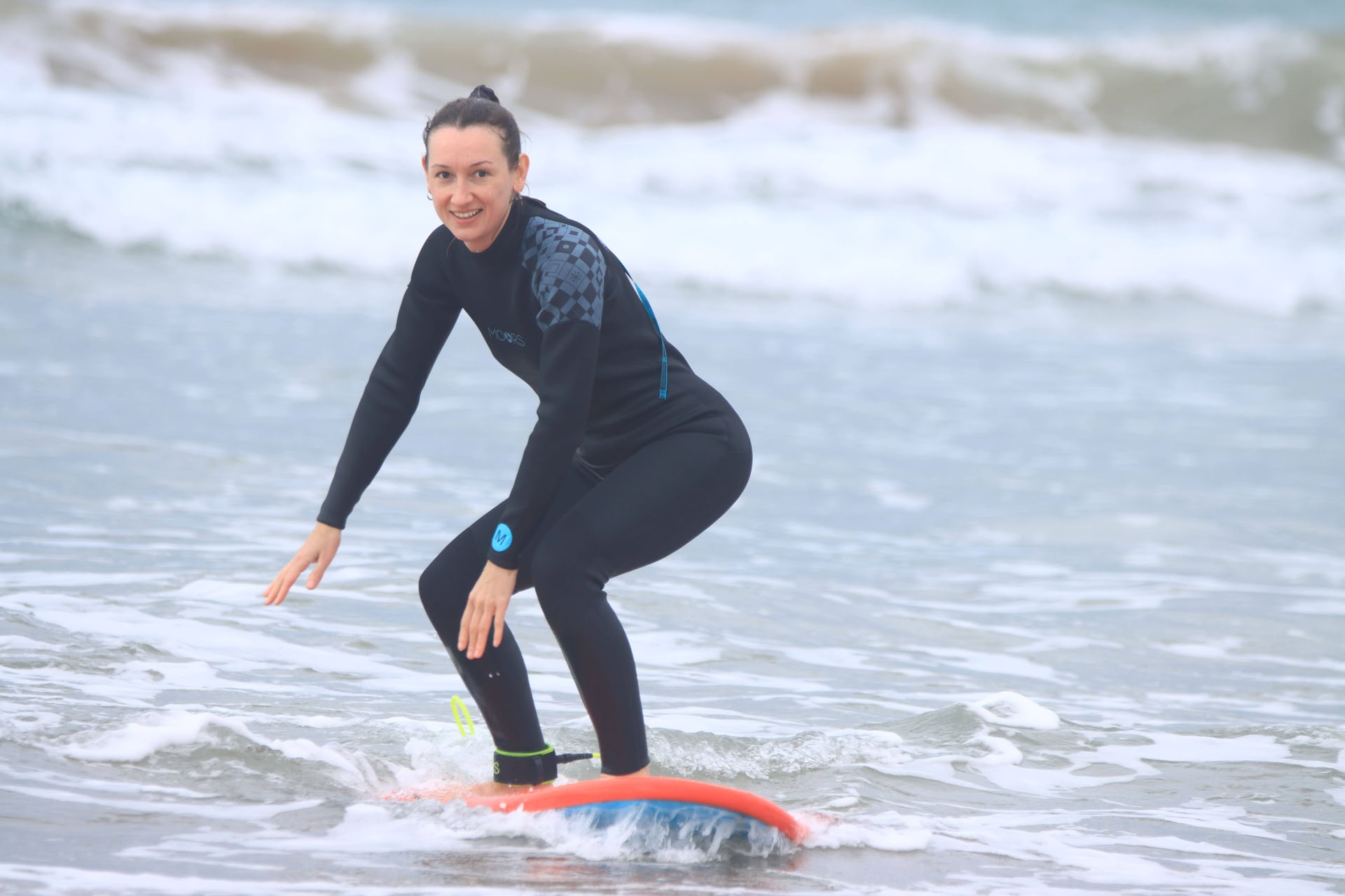 Coaching de surf pour débutants