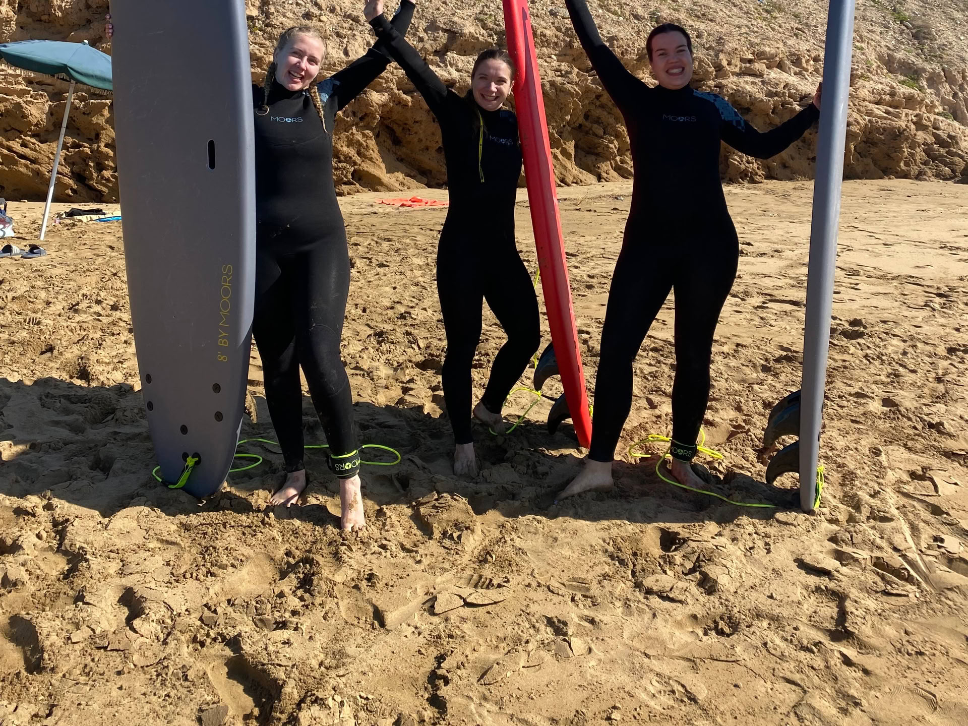 Coaching de surf pour débutants