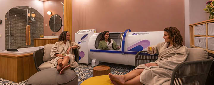 Booster de longévité de luxe : retraite bien-être HBOT et anti-âge