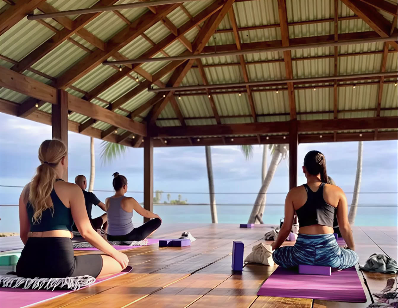 Évasion de yoga aérien, de yoga et de pleine conscience dans les Caraïbes