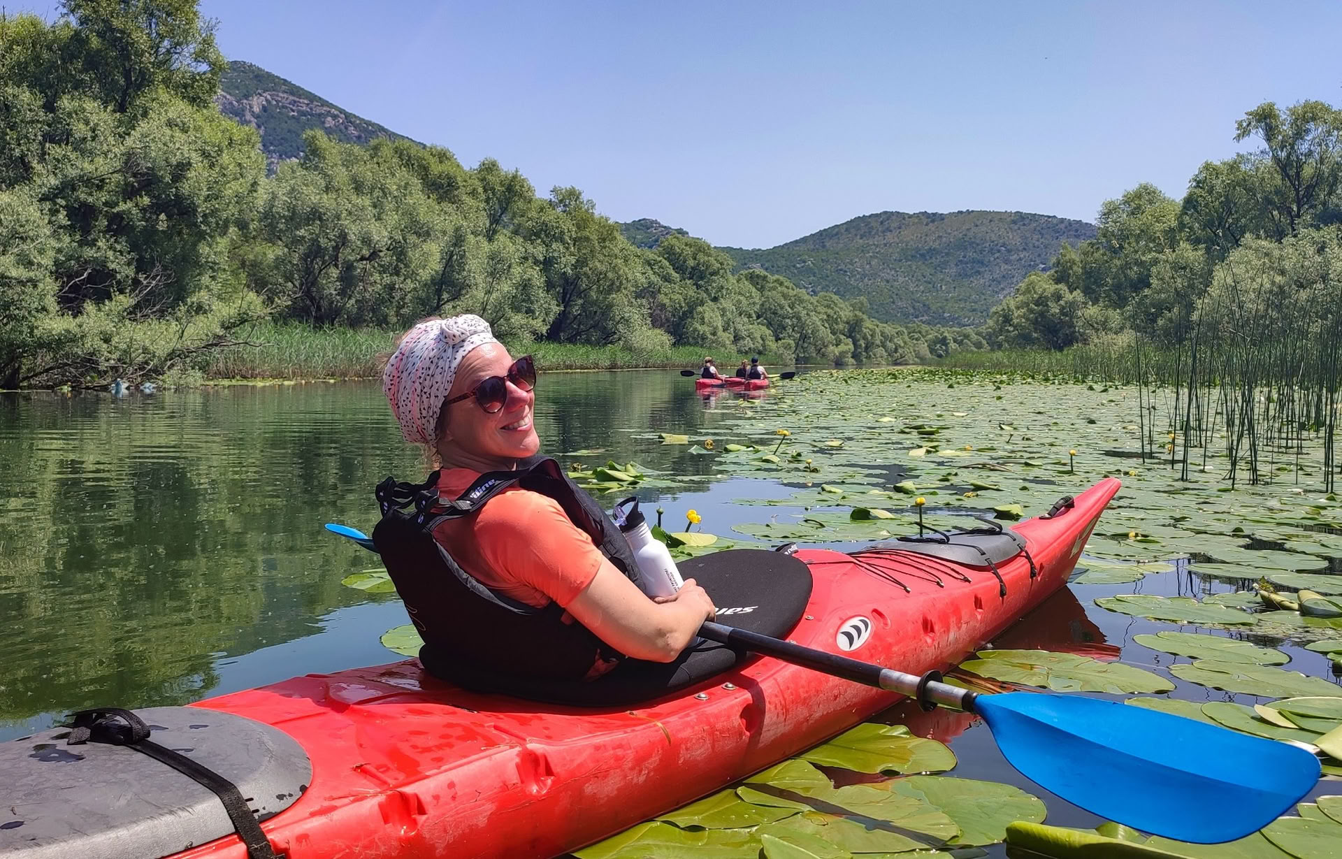 Séjour de kayak de 7 jours, lac Skadar