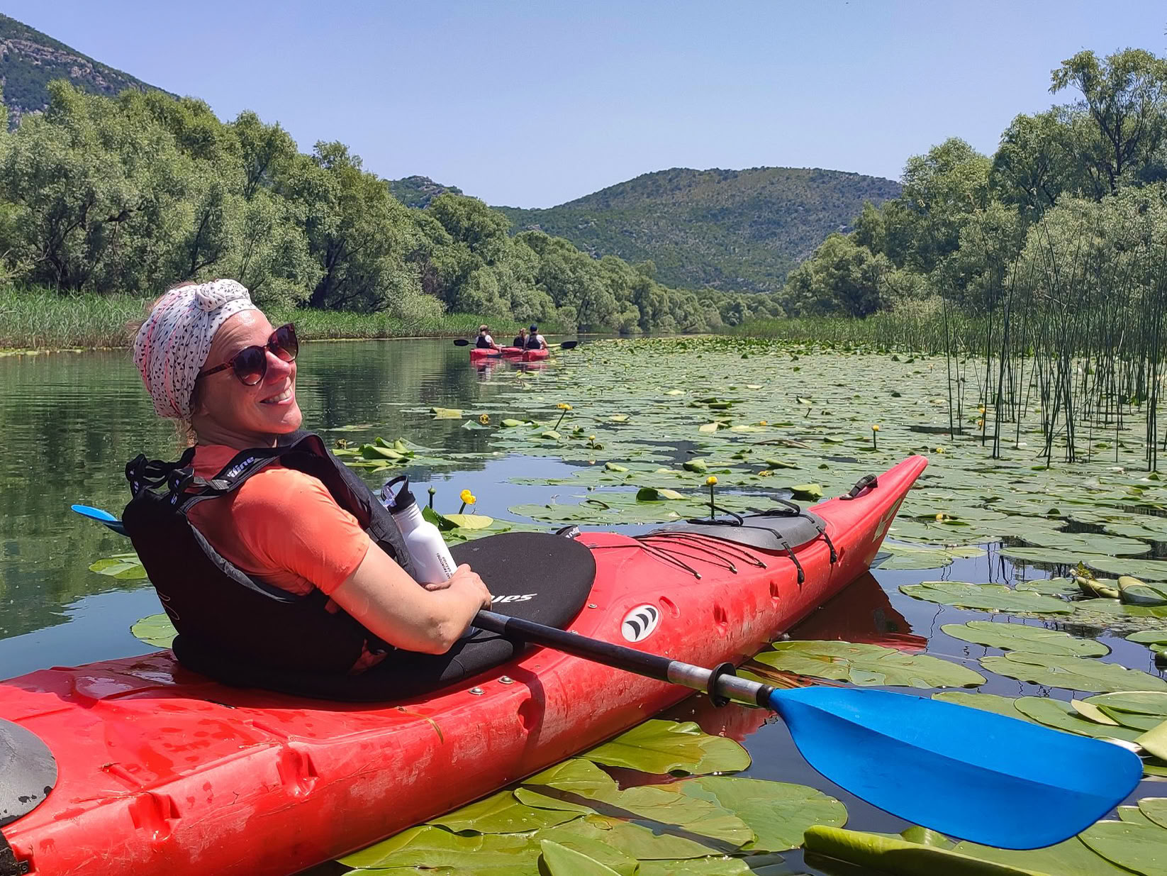 Séjour de kayak de 7 jours, lac Skadar