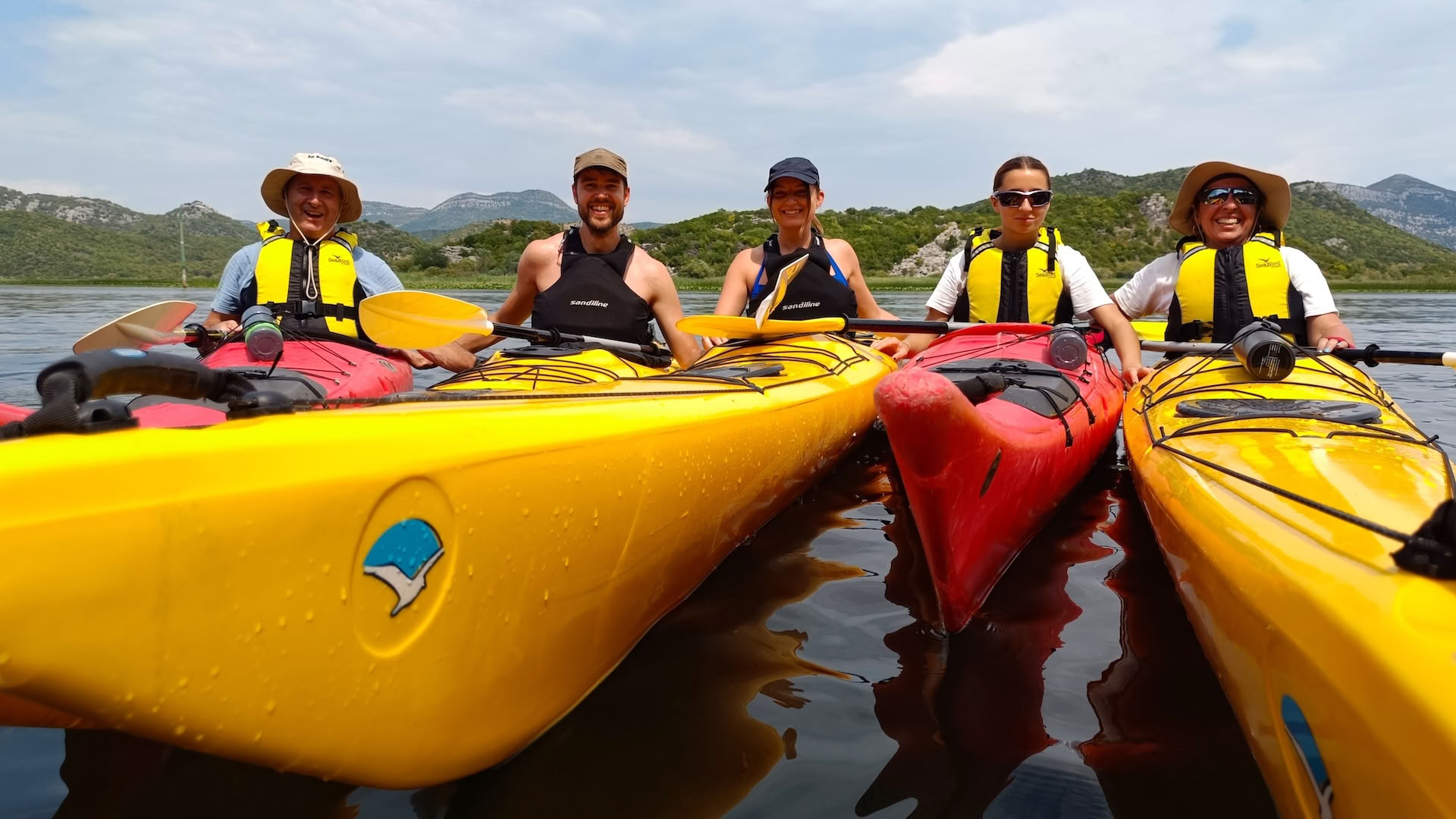 Séjour de kayak de 7 jours, lac Skadar