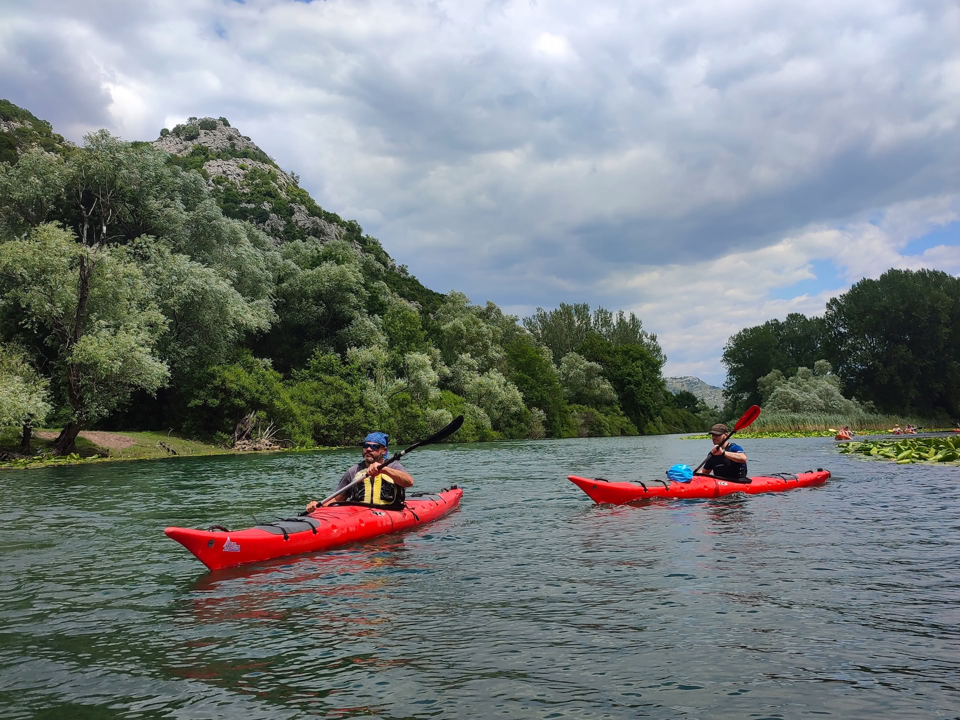 Séjour de kayak de 7 jours, lac Skadar