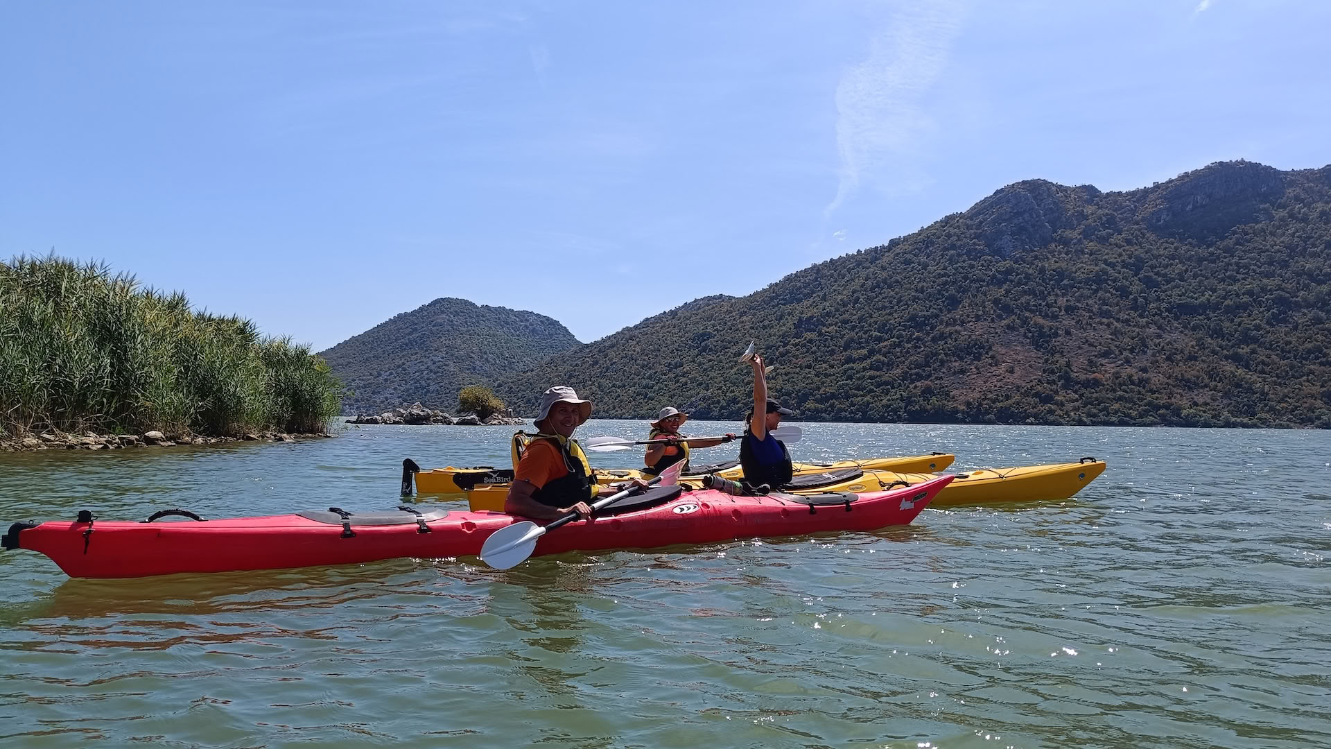 Séjour de kayak de 7 jours, lac Skadar