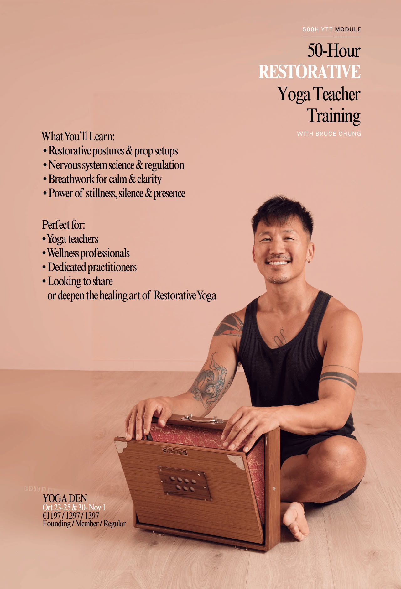 Formation de yoga restauratif de 50 h