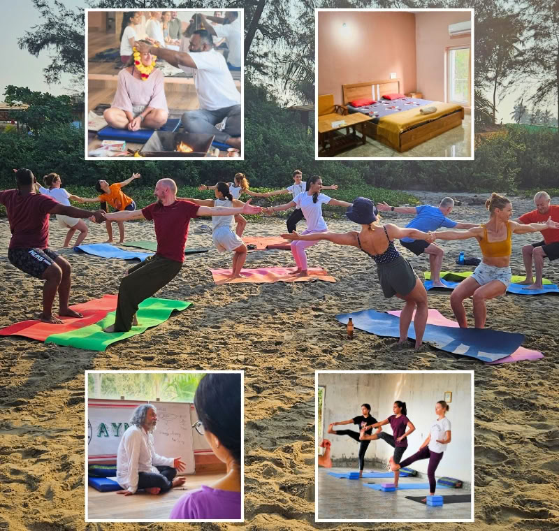 Formation de professeur de yoga de 200 heures à Goa