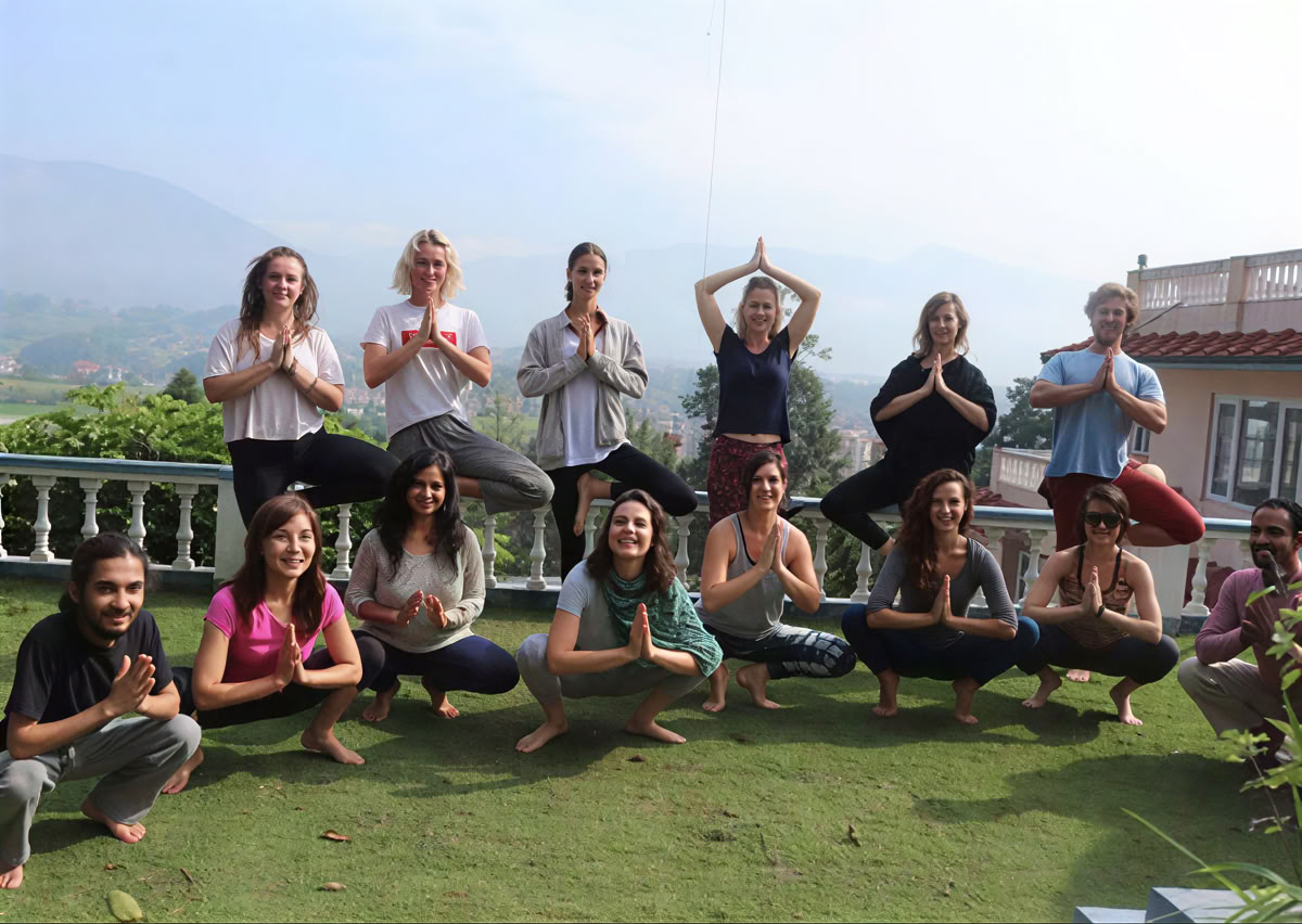 1 semaine de yoga thérapie au Népal