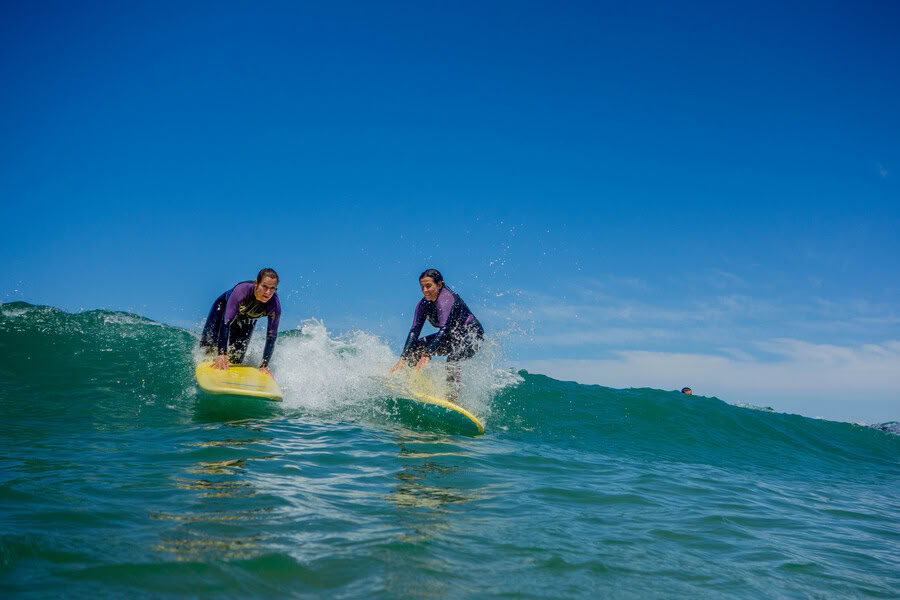Semaine de surf entre filles