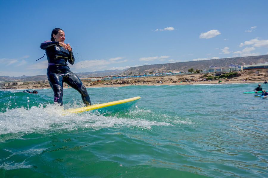 Semaine de surf entre filles