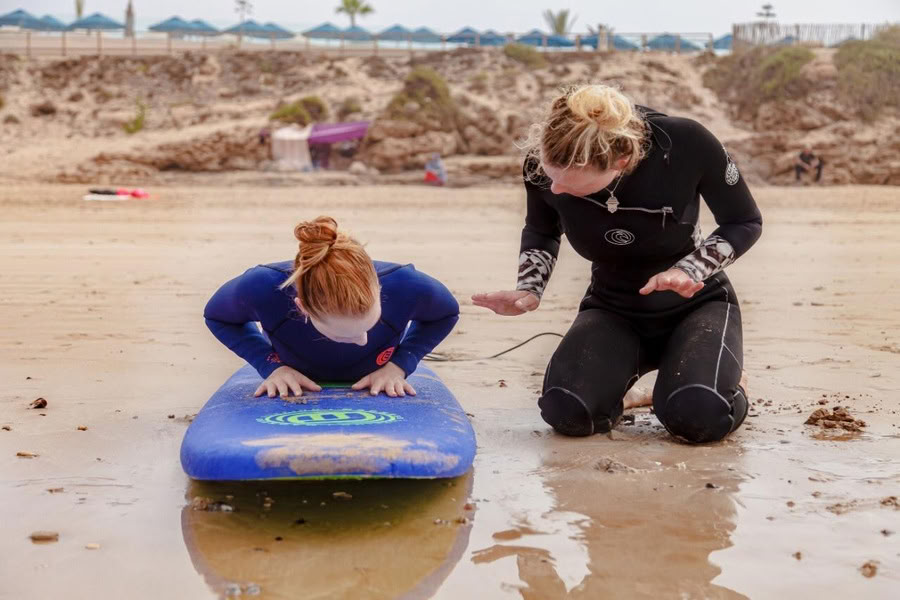 Semaine de surf entre filles