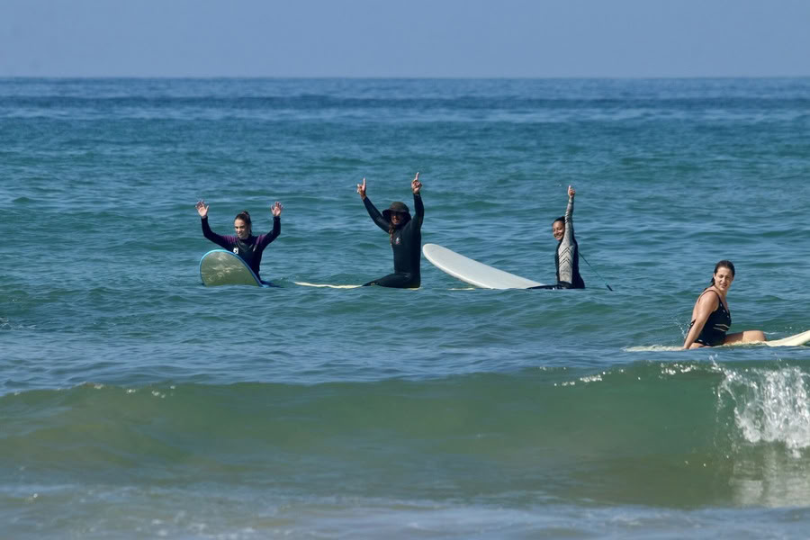 Semaine de surf entre filles
