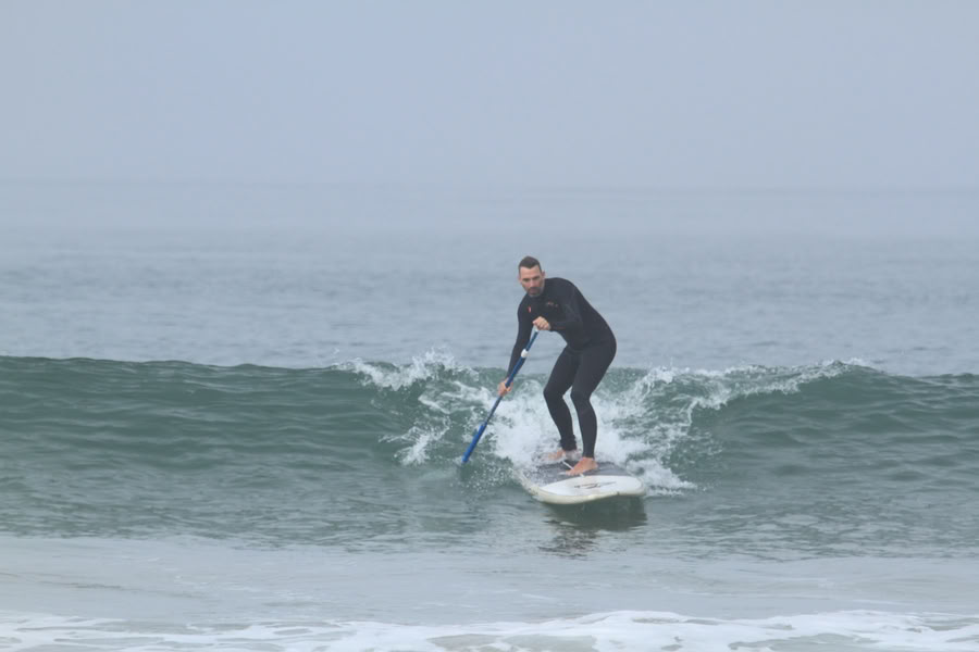 Surf debout et yoga