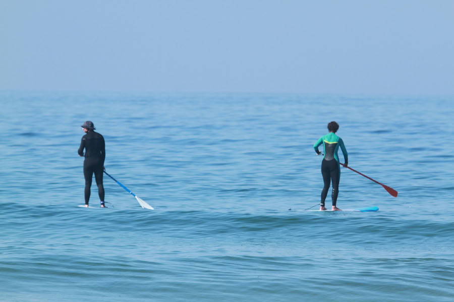Surf debout et yoga