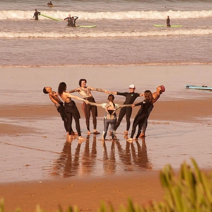 Surf debout et yoga