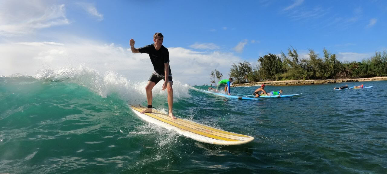 Retraite courte de surf et de yoga