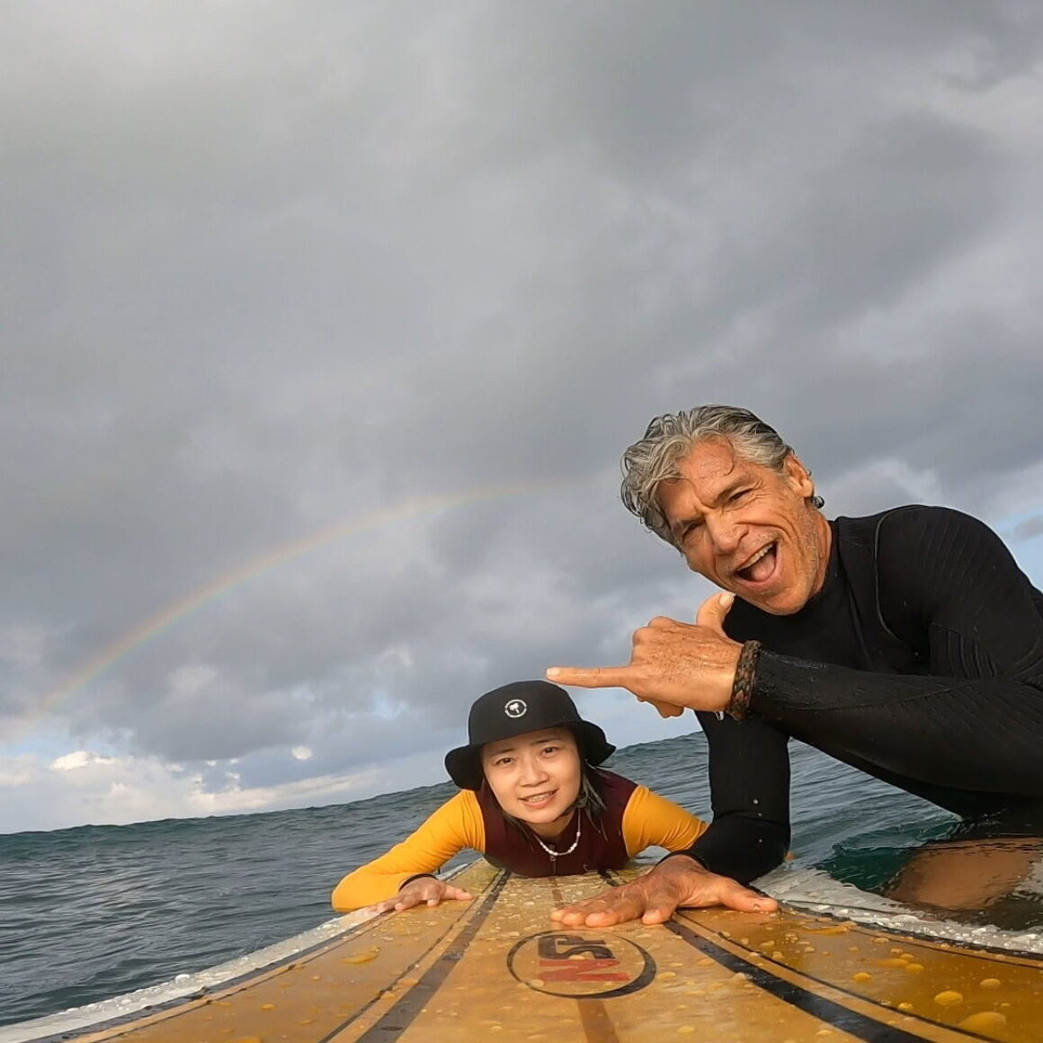 Retraite courte de surf et de yoga