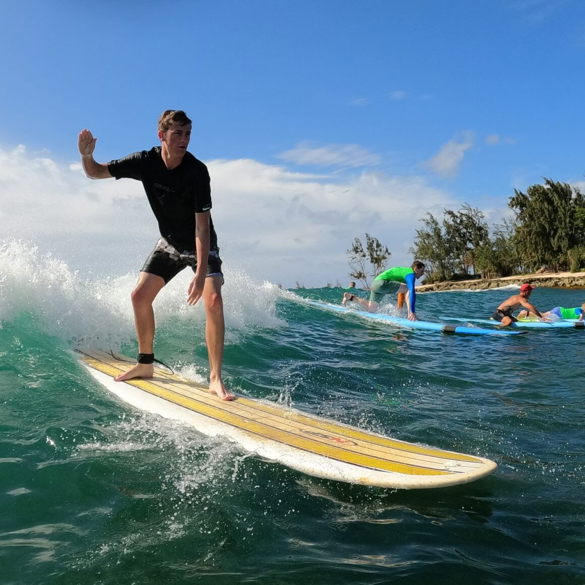 Retraite courte de surf et de yoga