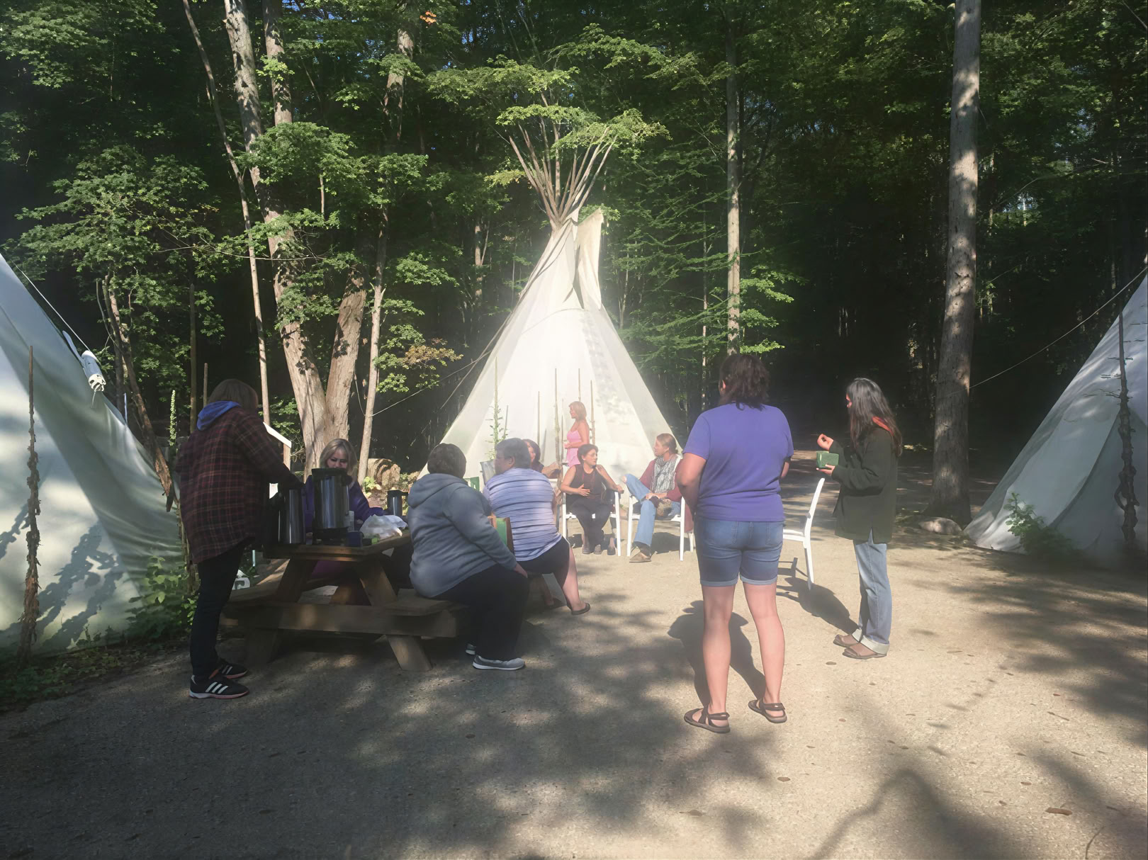 Yoga en pleine nature en autonomie
