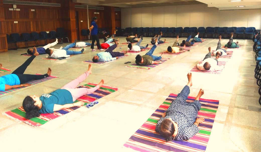 Atelier de yoga sur la santé après la retraite