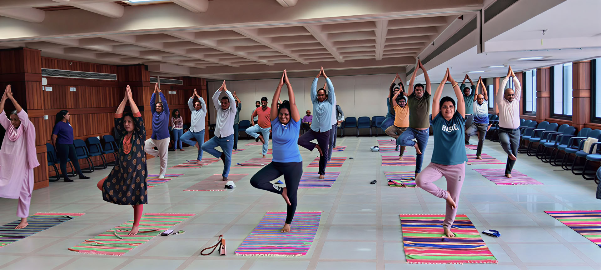 Atelier de yoga sur la santé après la retraite