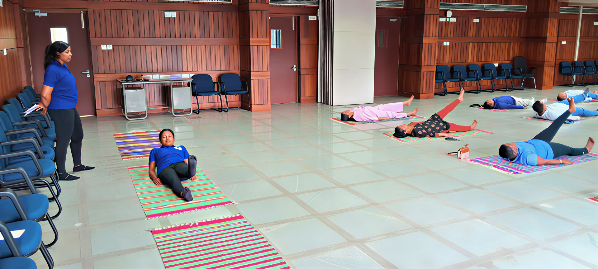 Atelier de yoga sur la santé après la retraite