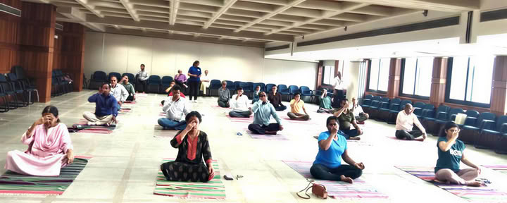 Atelier de yoga sur la santé après la retraite