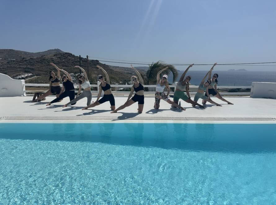 Pilates au sol