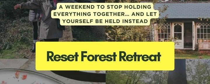 La retraite Reset en forêt