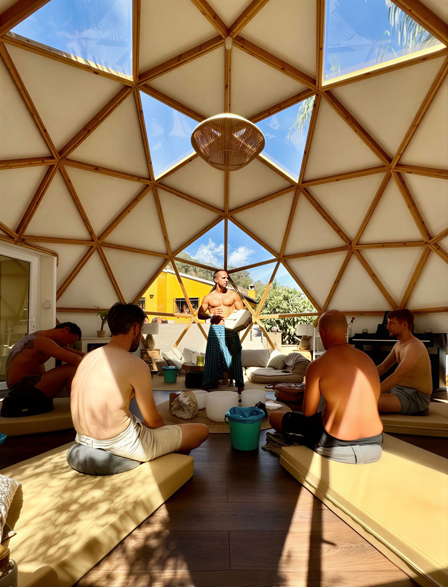 Retraite holistique intégrative d’ayahuasca de 5 jours en petit groupe avec breathwork chamanique et kambo à Malaga, en Espagne