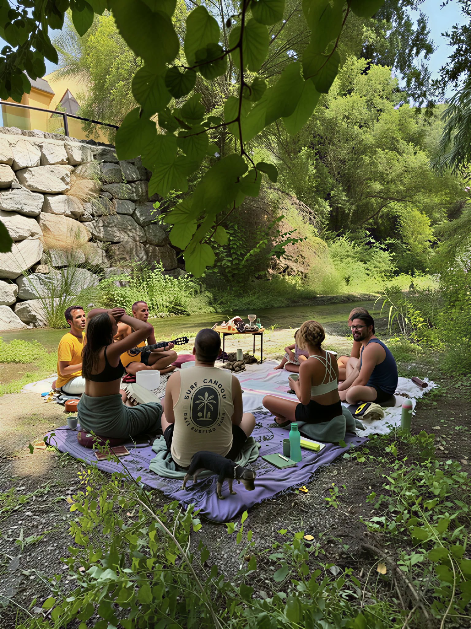 Retraite holistique intégrative d’ayahuasca de 5 jours en petit groupe avec breathwork chamanique et kambo à Malaga, en Espagne
