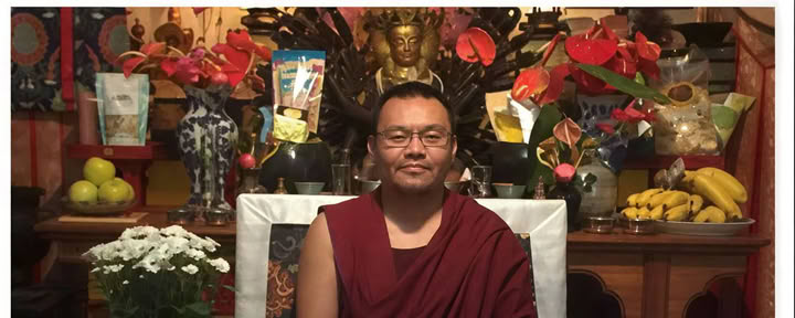 Thé et conversation avec Nechung Choktrul Rinpoche