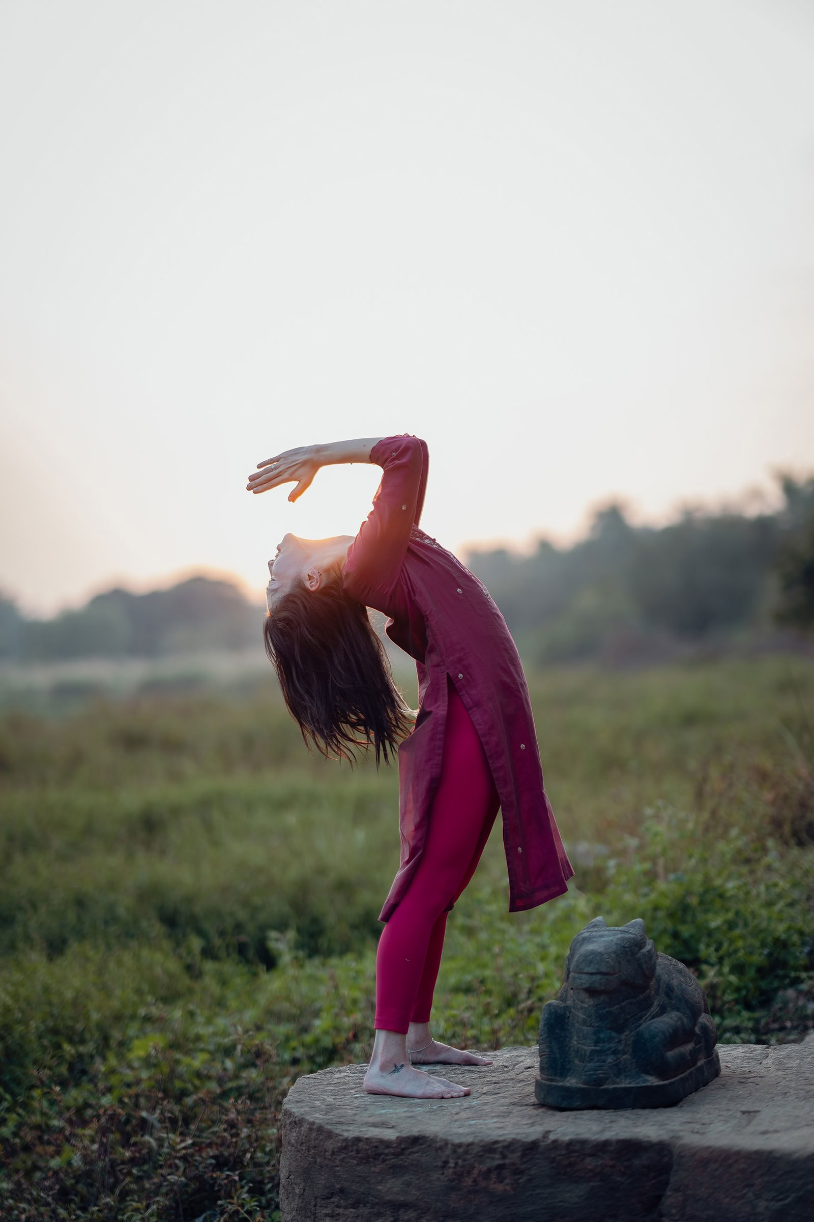 Retraite de yoga en immersion dans la nature