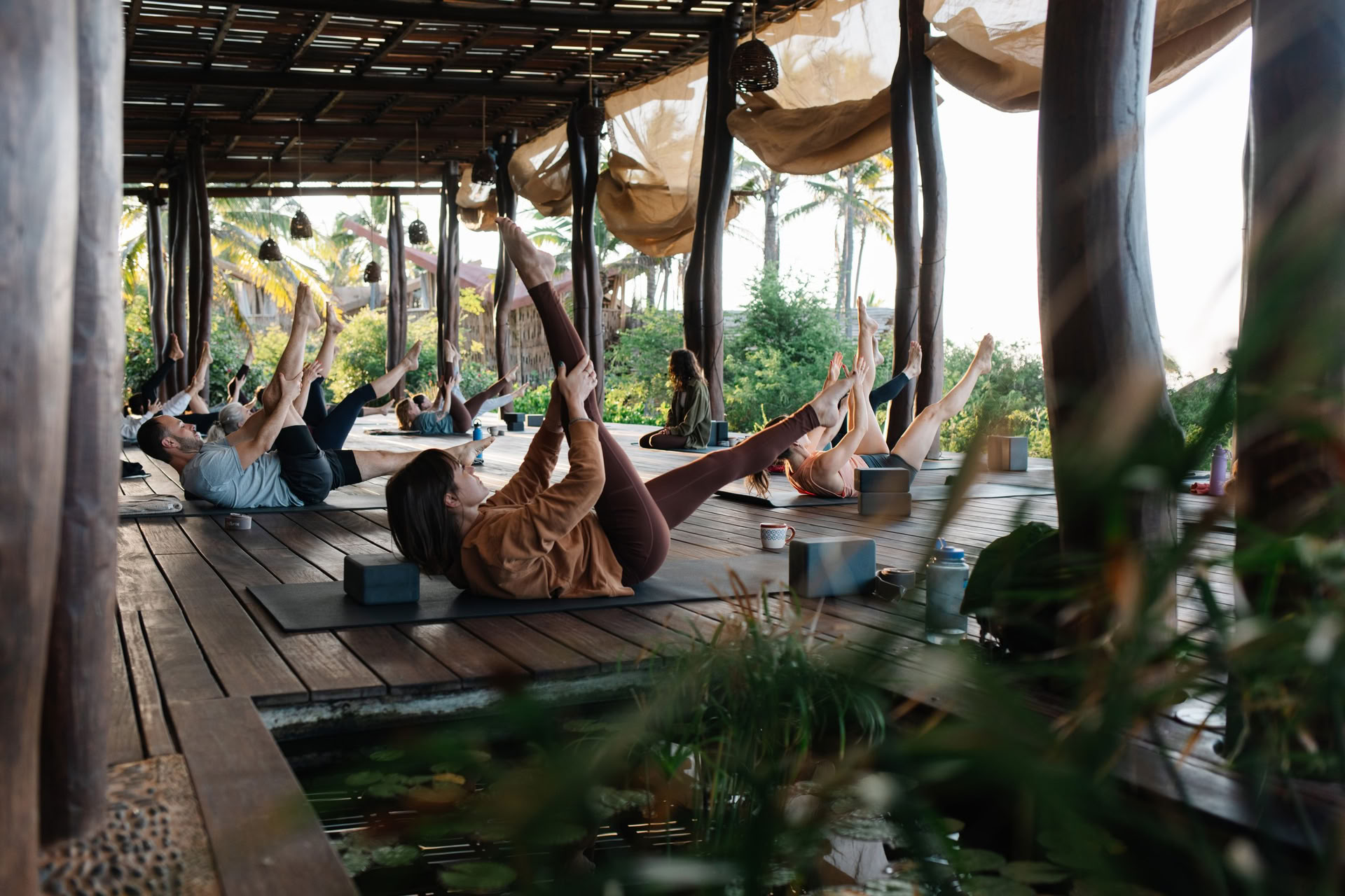 Retraite de yoga en immersion dans la nature