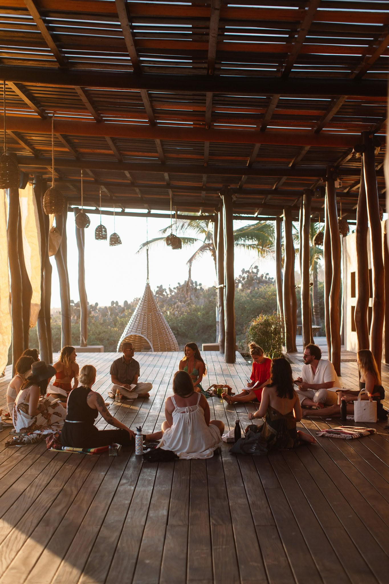 Retraite de yoga en immersion dans la nature