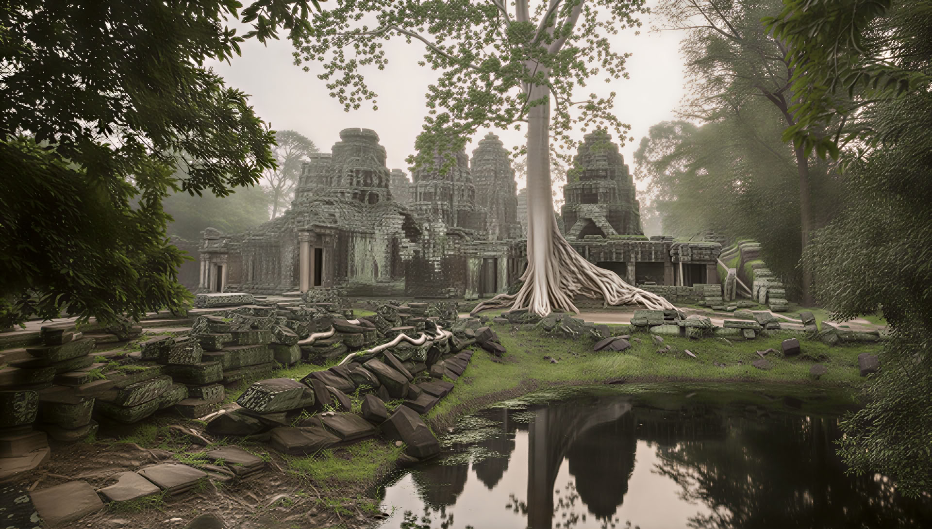 Retraite à Angkor Wat avec Renata Sarasvati Diem