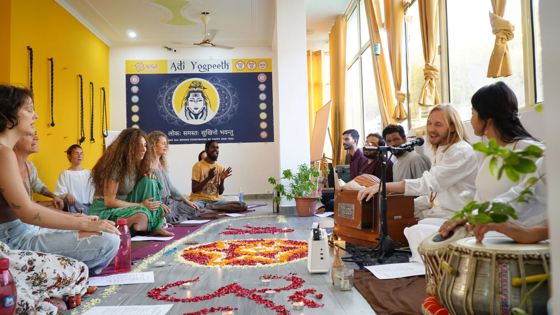 Formation traditionnelle de professeur de yoga de 200 heures