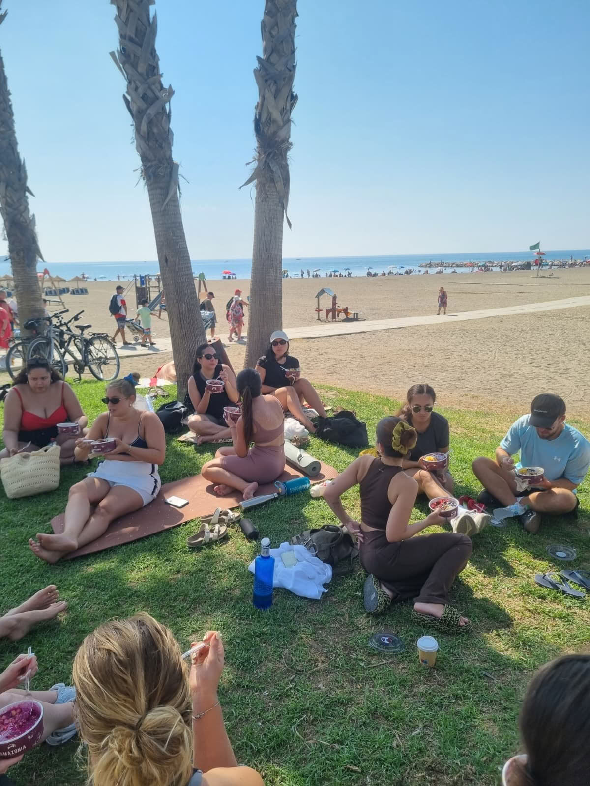 Vinyasa au bord de la mer