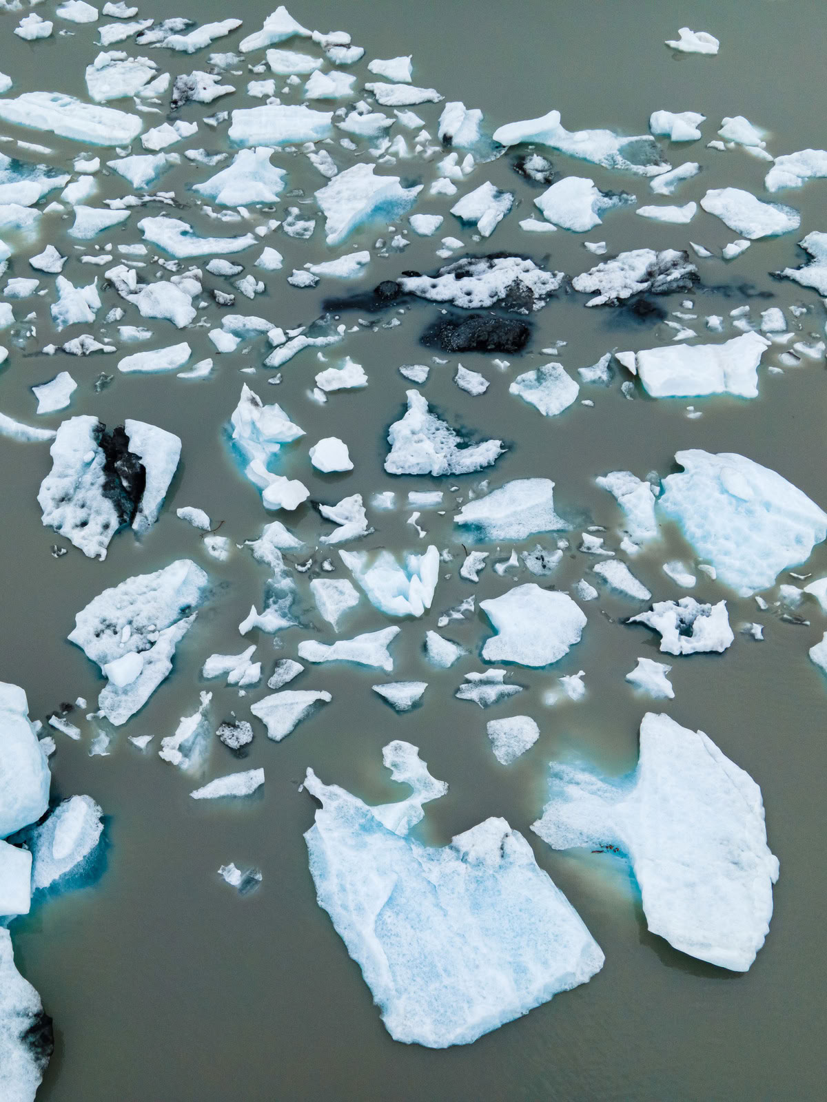 Kayak sur lac glaciaire