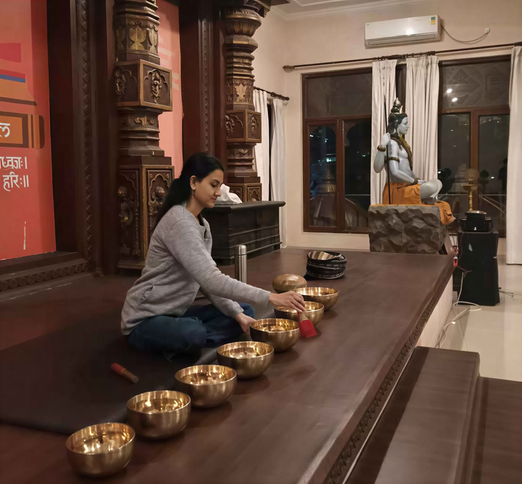 Formation de professeur en sonothérapie de 12 jours et 75 heures à Rishikesh, en Inde