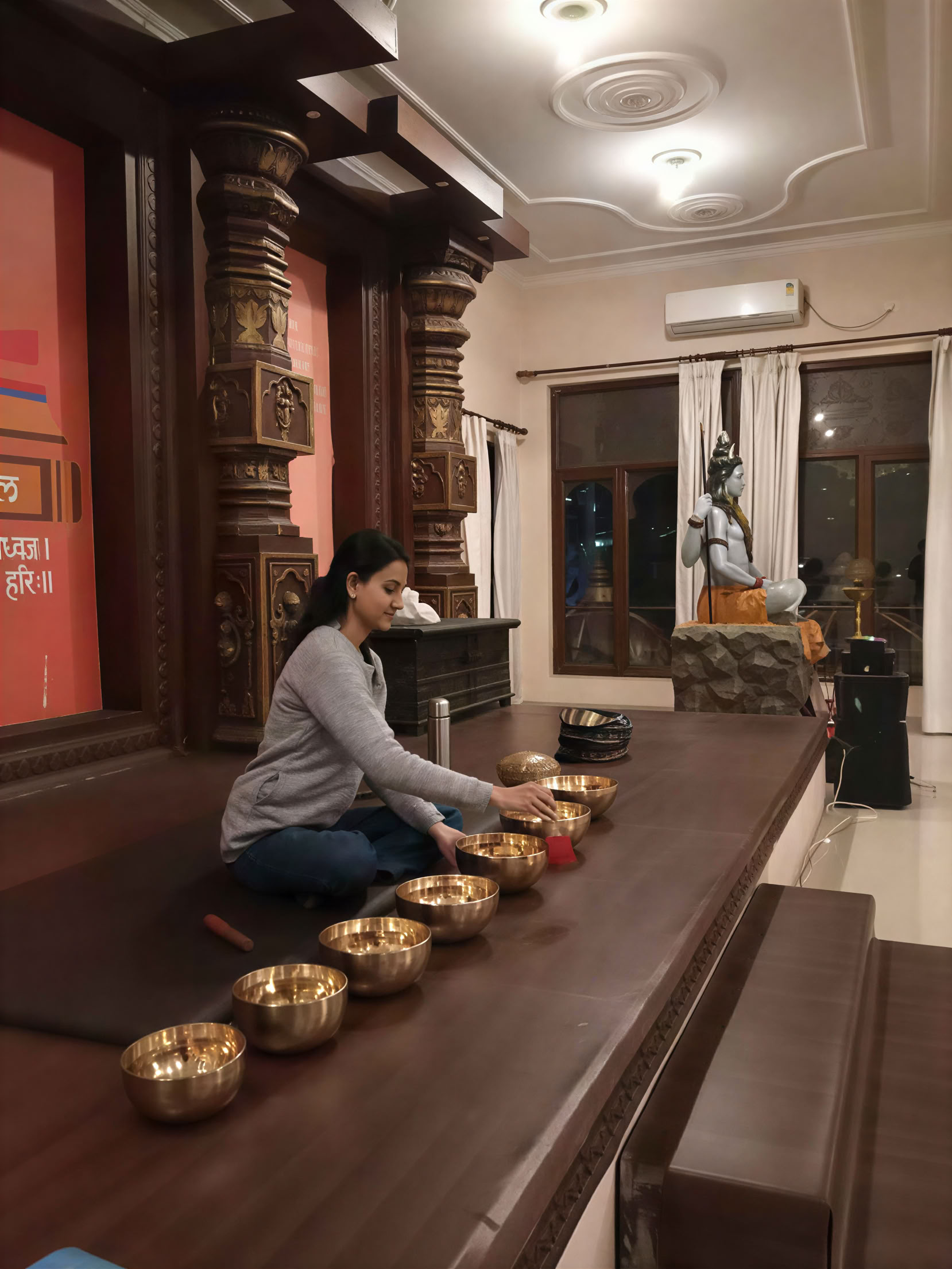 Cours de 9 jours de sadhana kundalini et de peinture de yantra