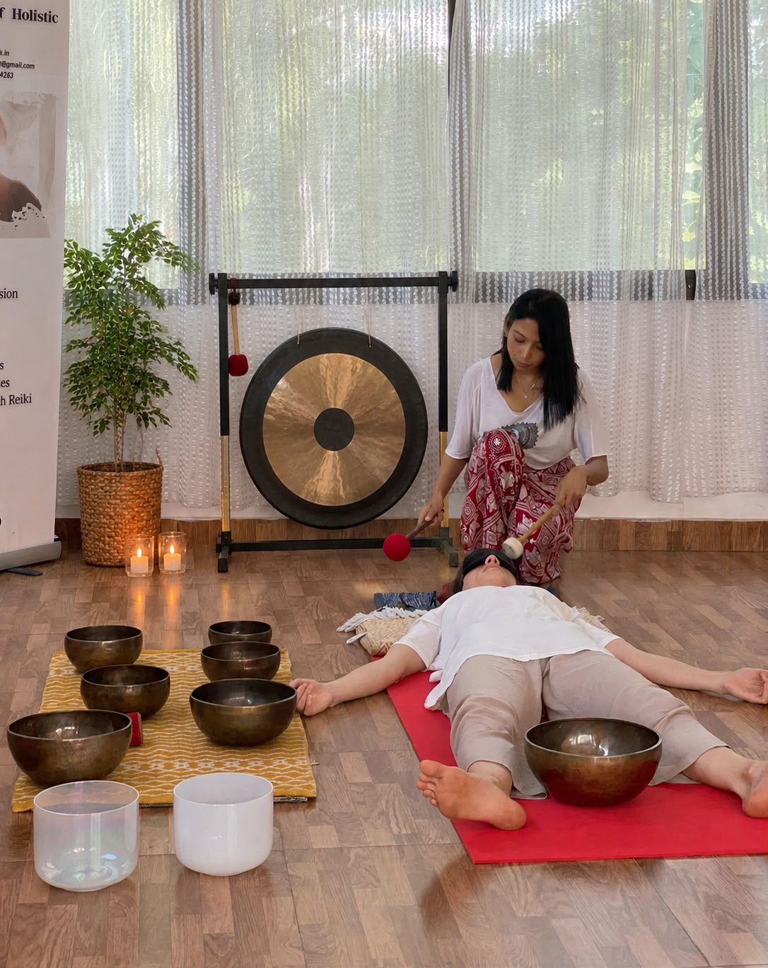 Séance de tissage de l’aura