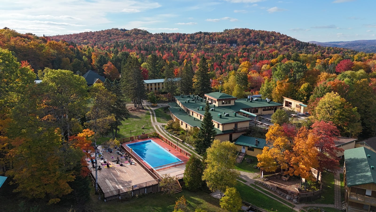 Camp de yoga de l'ashram Sivananda
