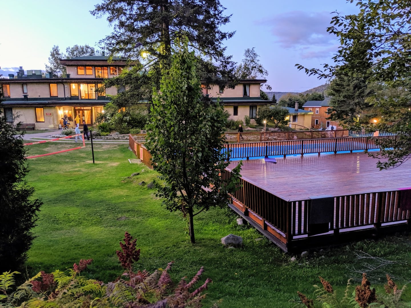 Camp de yoga de l'ashram Sivananda