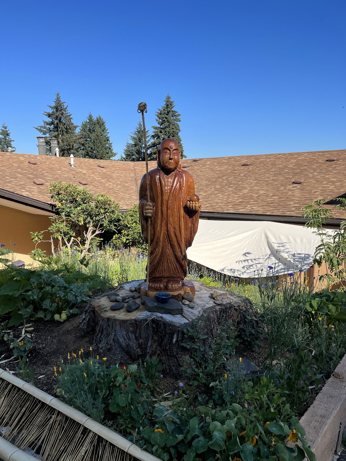 Grand monastère zen du vœu