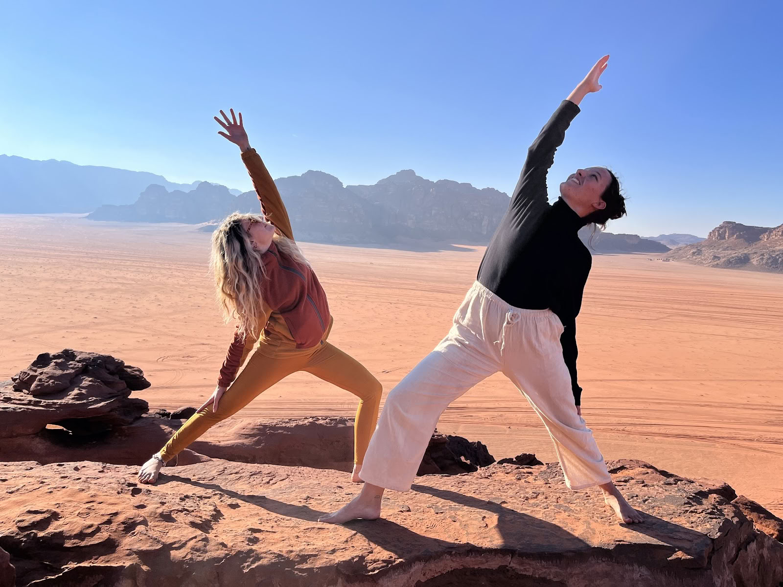 Camp de yoga bédouin de Wadi Rum