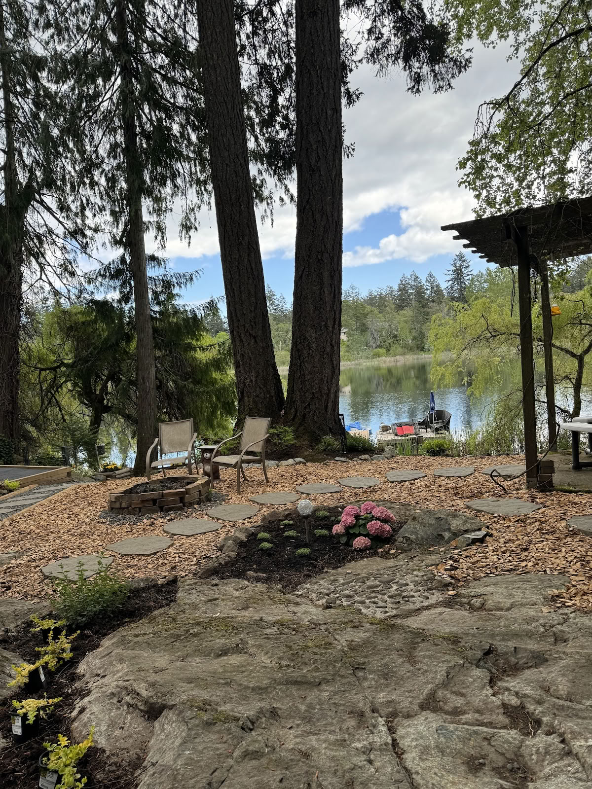 Retraite au bord du lac