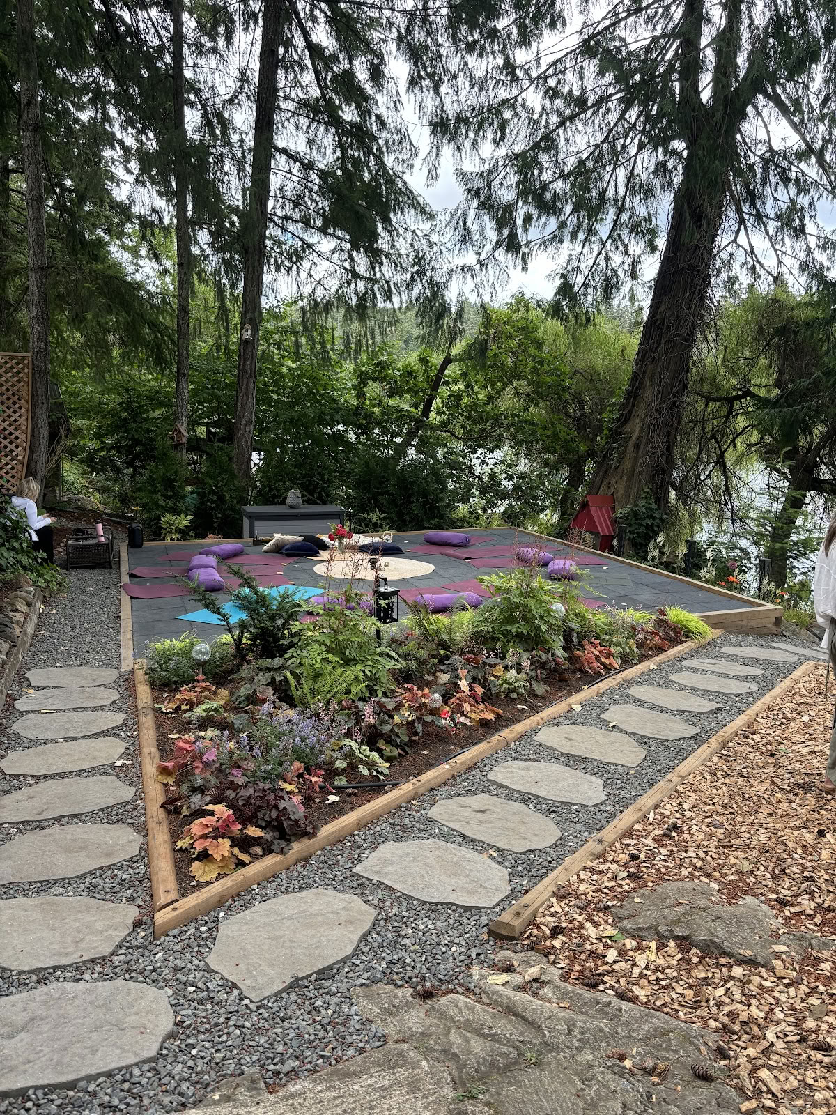 Retraite au bord du lac